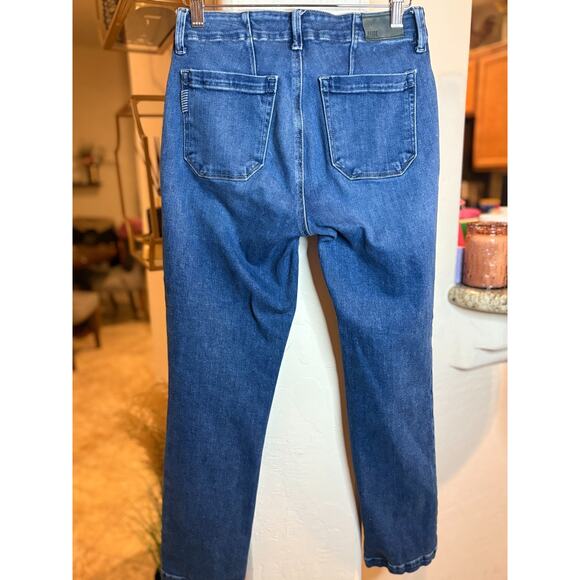 PAIGE Mayslie mid-rise straight-leg jeans size 26/2 MSRP $239 - Picture 3 of 5